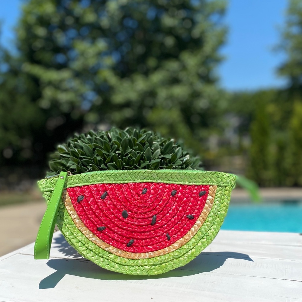 Imoshion Watermelon Straw Clutch